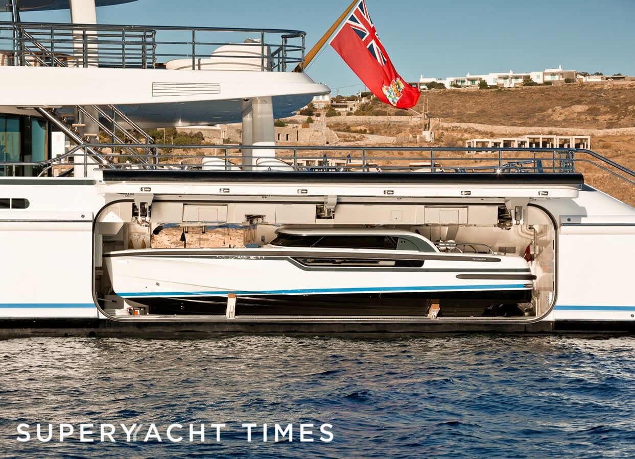 Plvs Vltra yacht tender garage