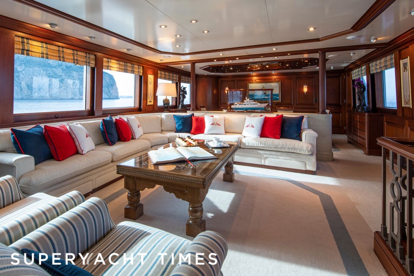 Monaco yacht saloon