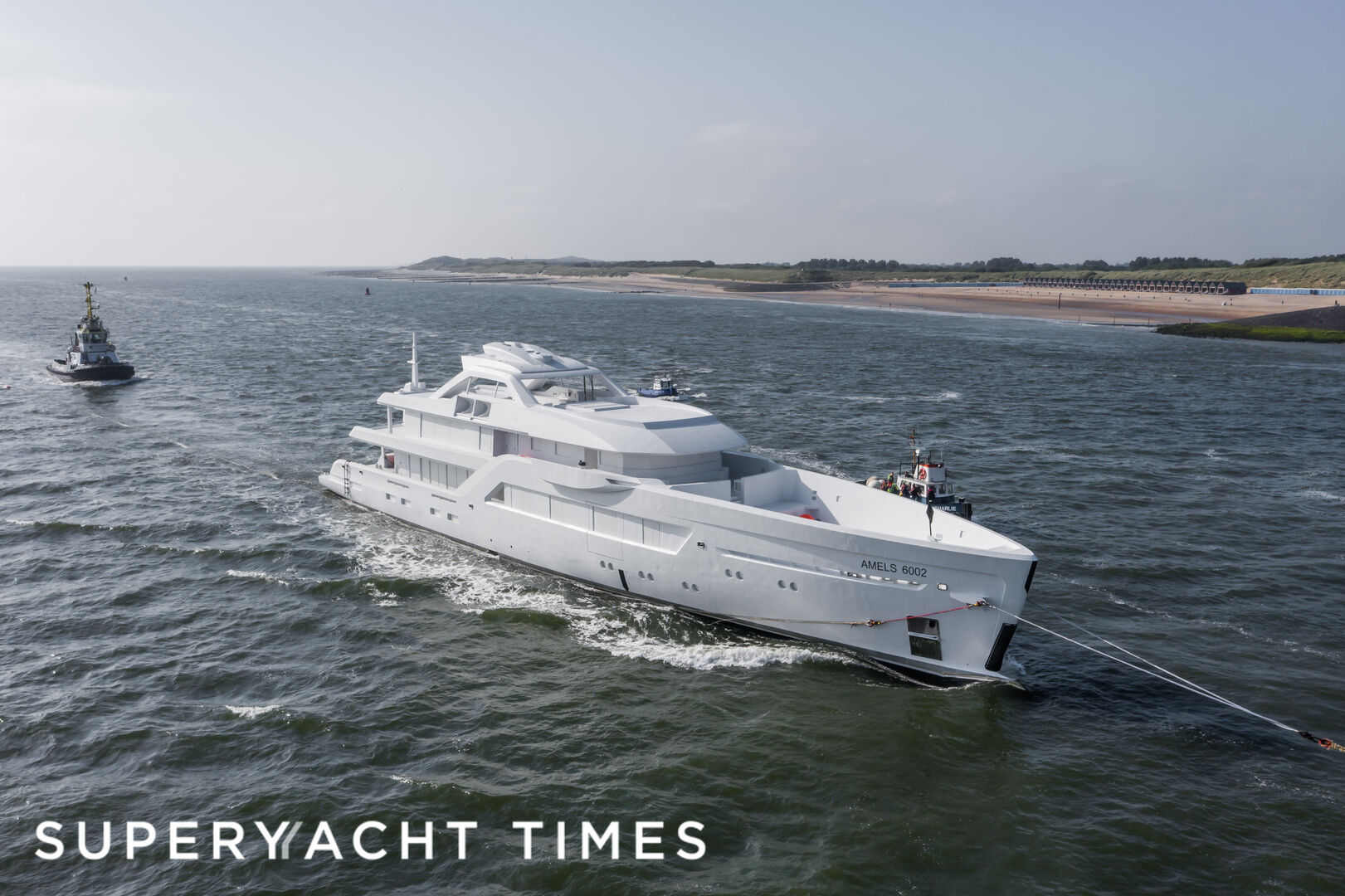 Outfitting on second Amels 60, Project Witchcraft, commences