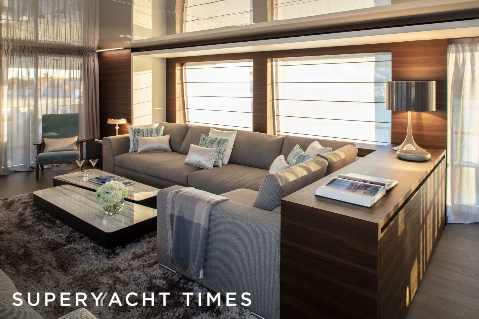 Marea yacht saloon