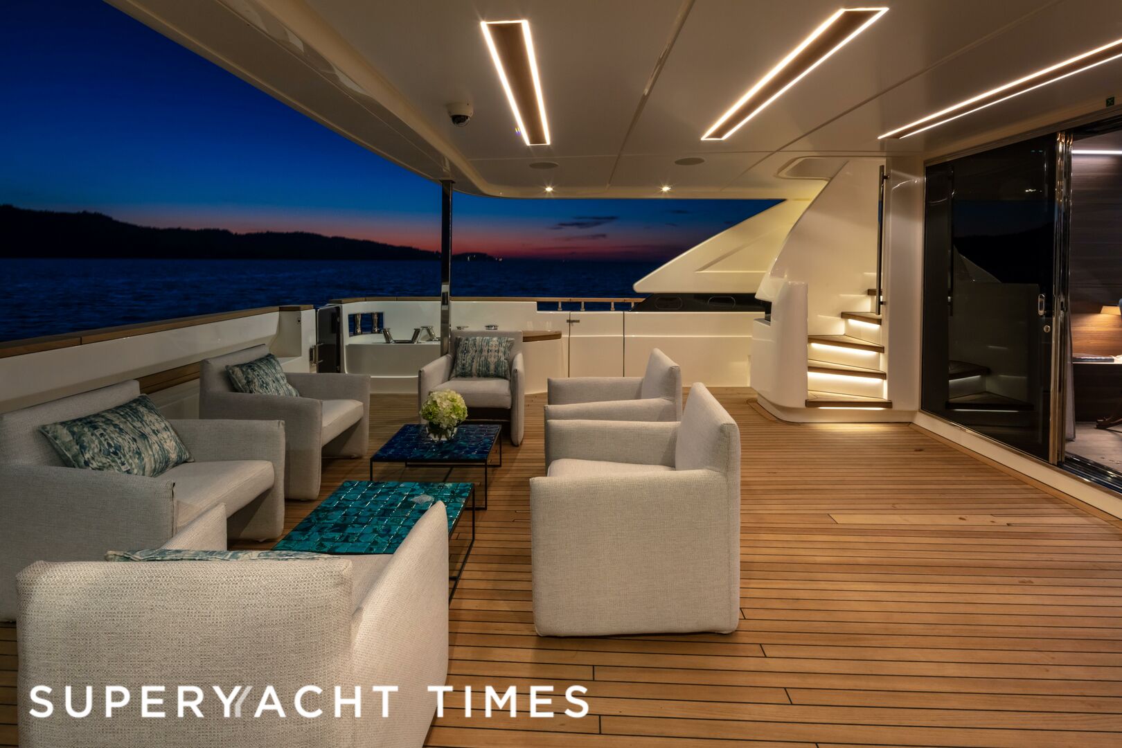 Marea yacht deck