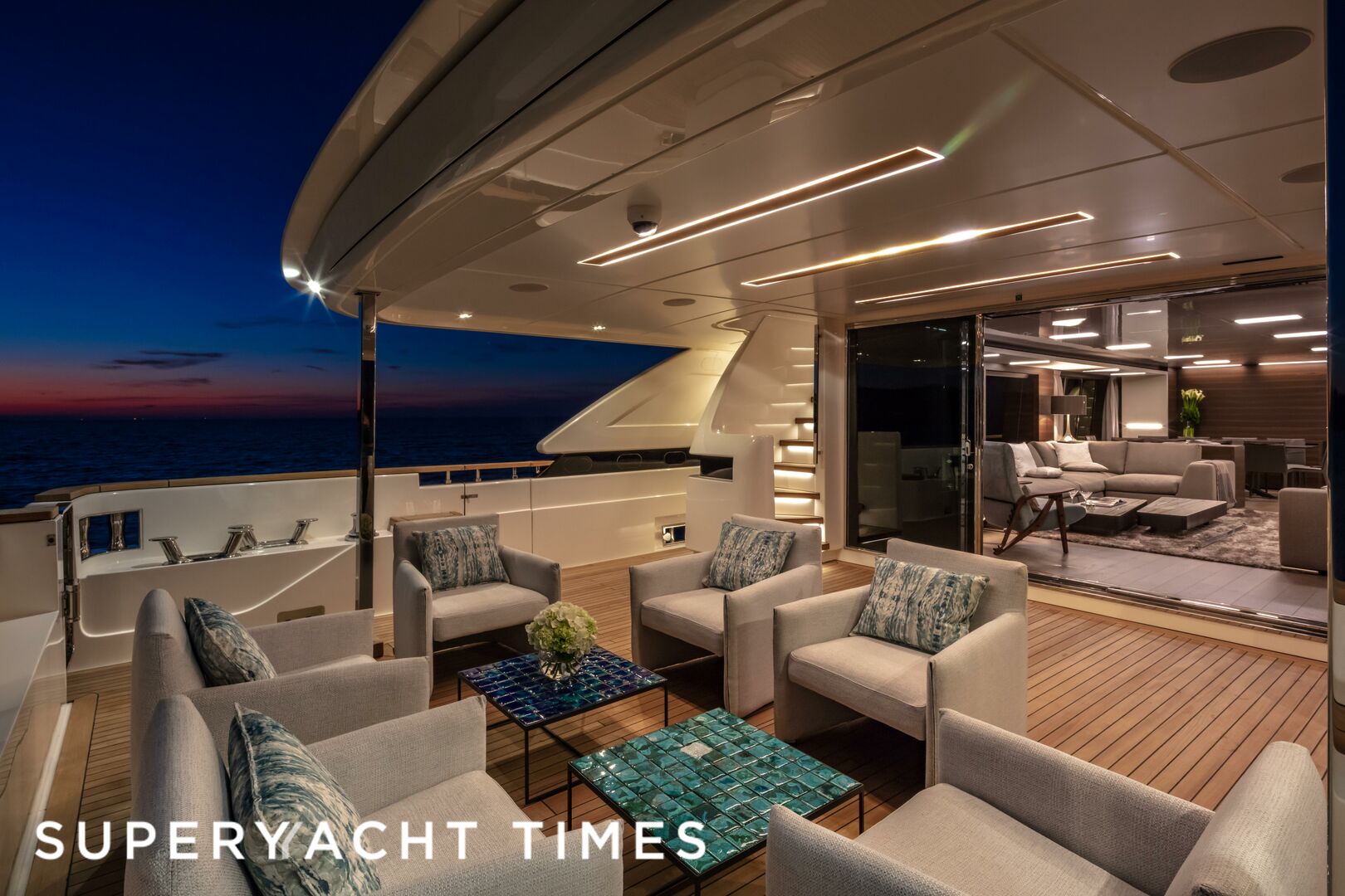 Marea yacht deck