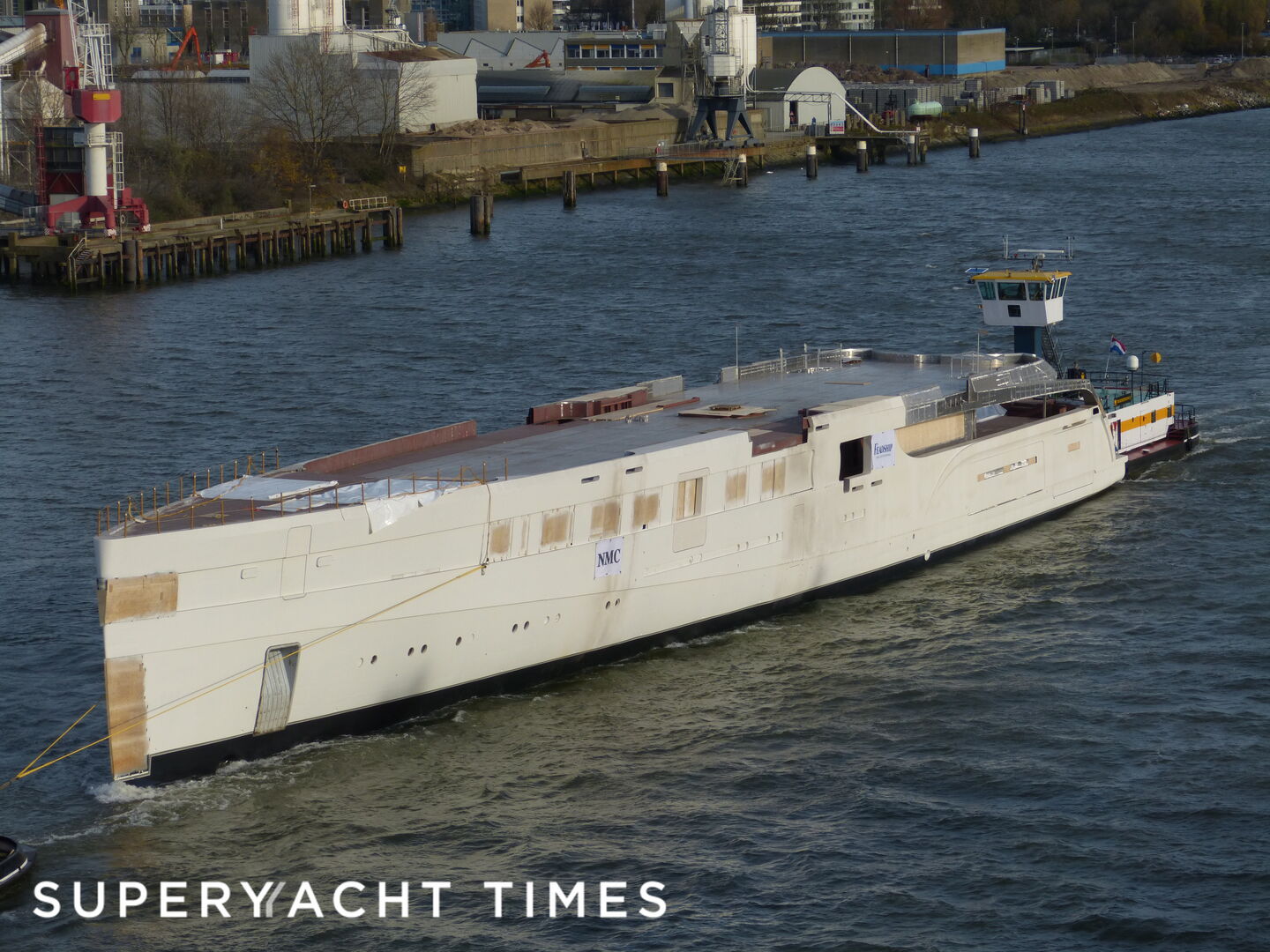 Feadship hull 814 in build