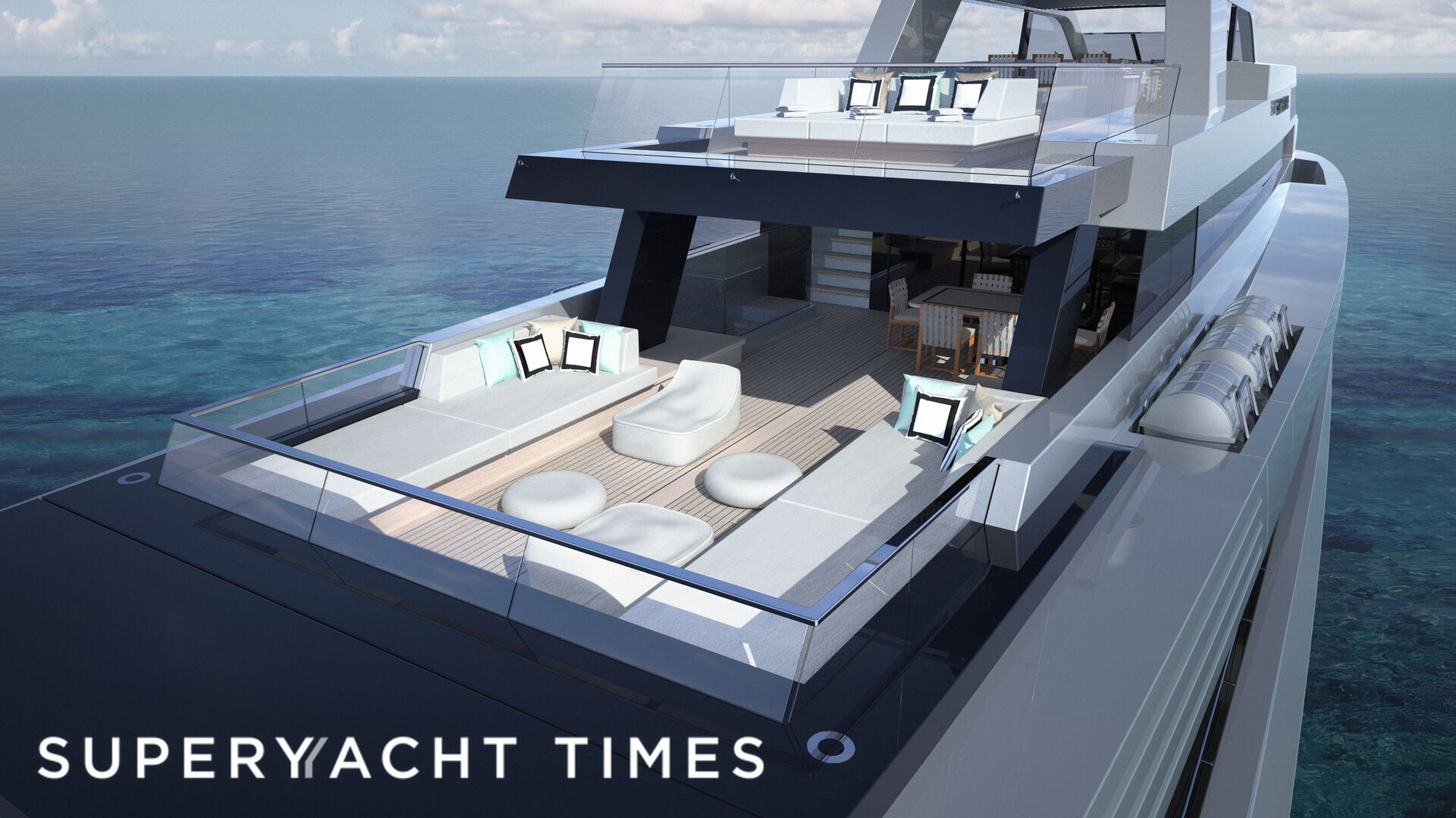 Silver Edge yacht concept from Silver Yachts