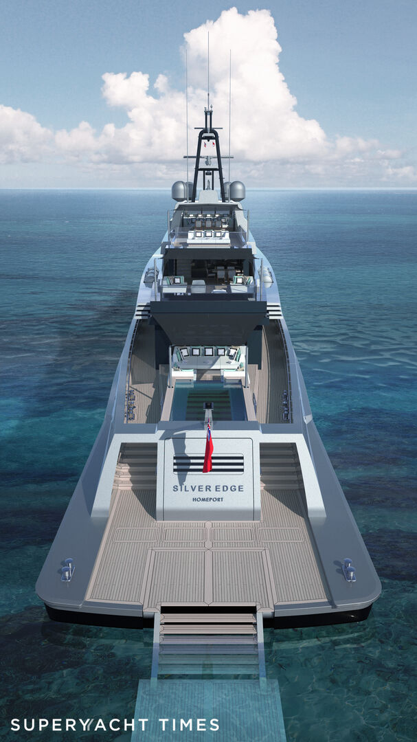 Silver Edge yacht concept from Silver Yachts