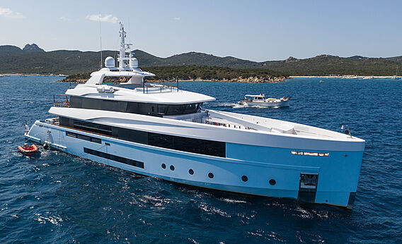 Crocus yacht by Admiral in Sardinia