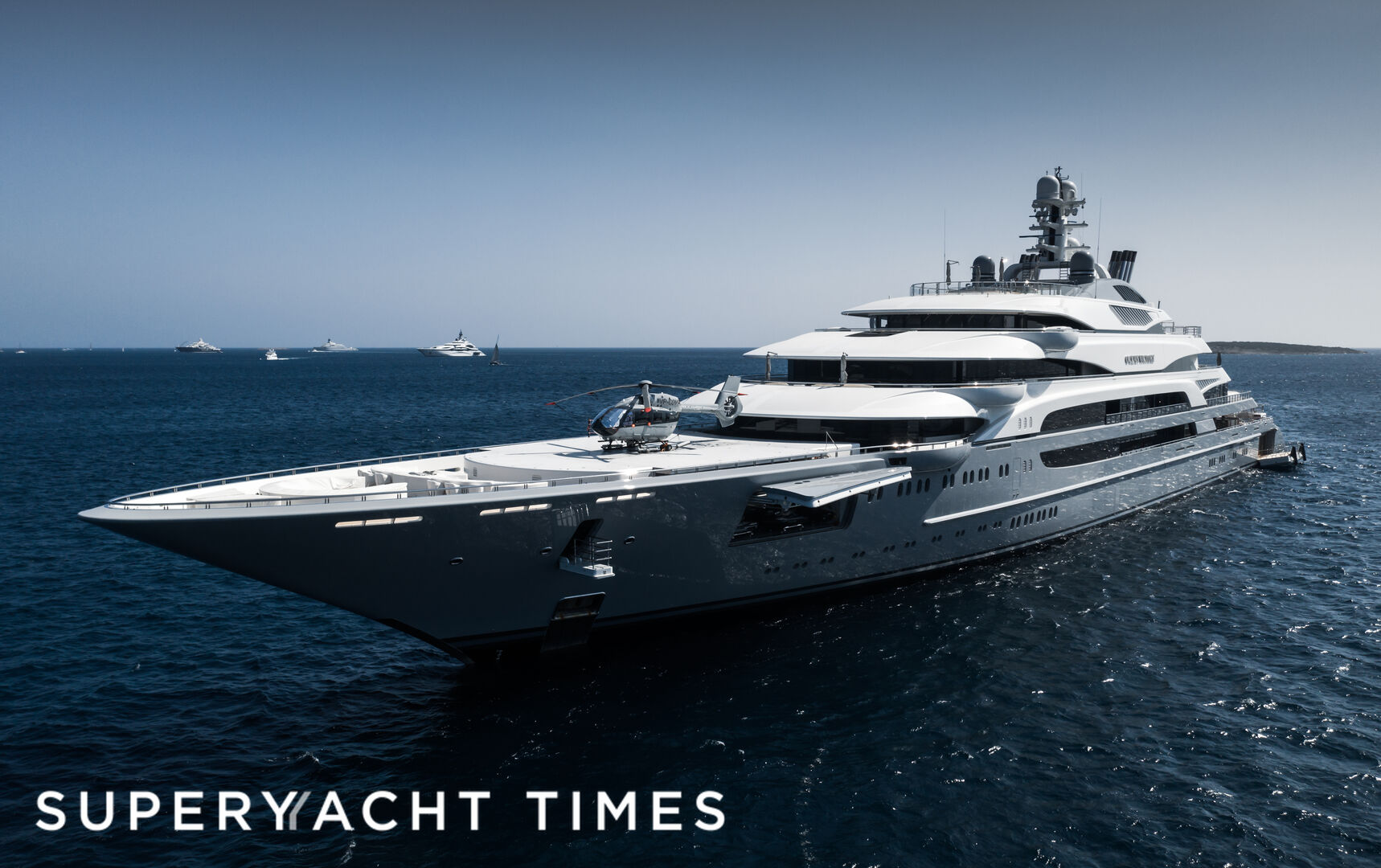 Ocean Victory yacht by Fincantieri in Sardinia