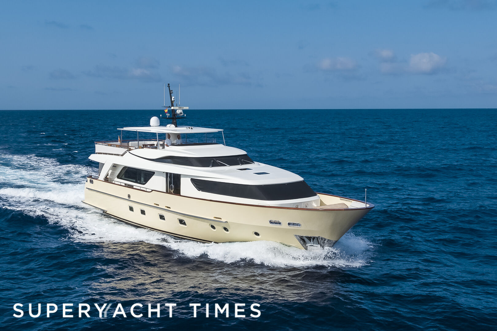 Christina yacht cruising