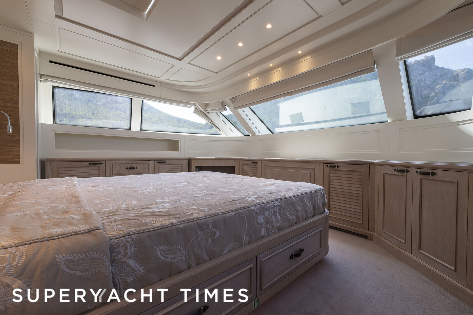 Christina yacht stateroom