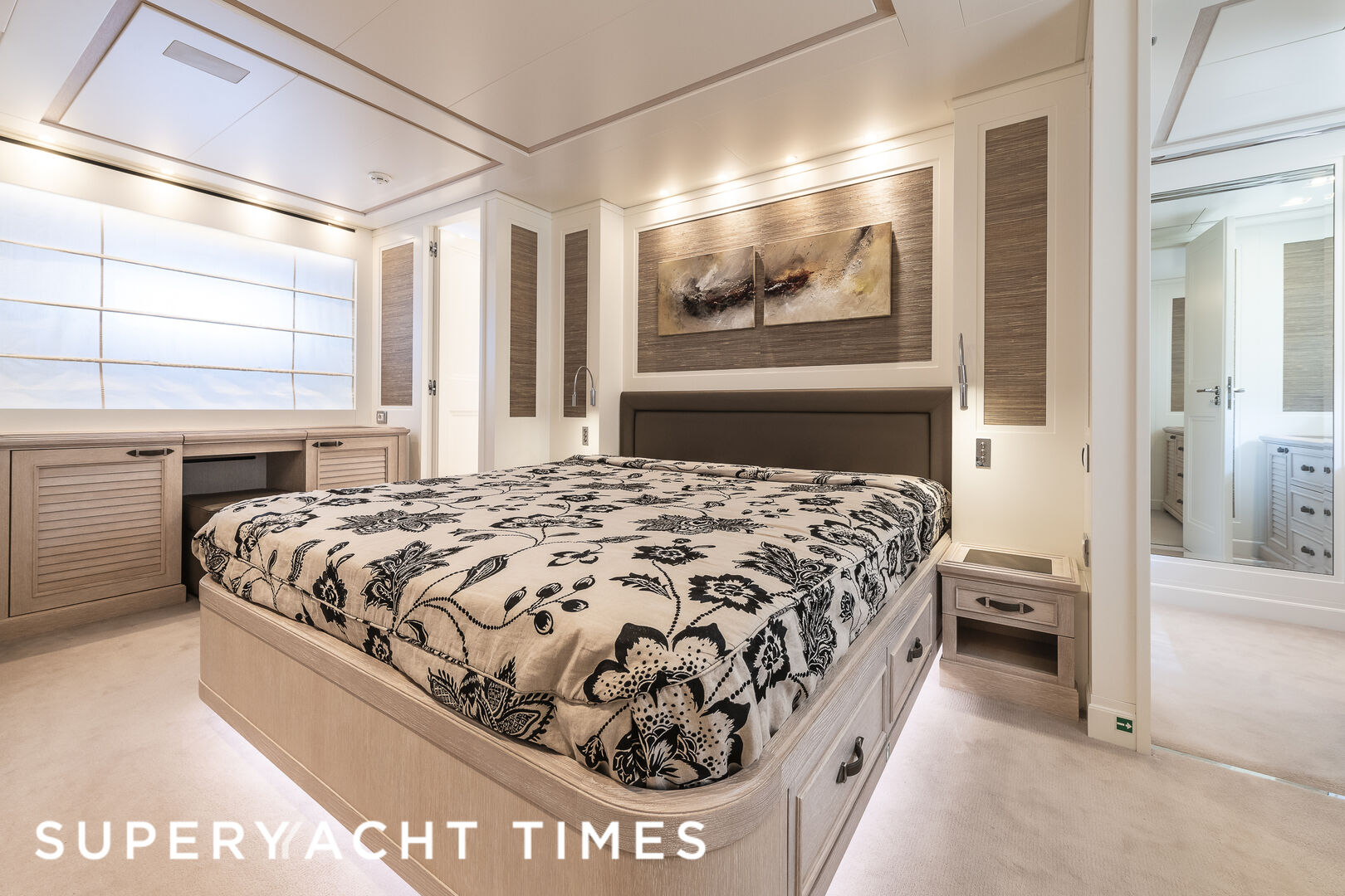Christina yacht stateroom