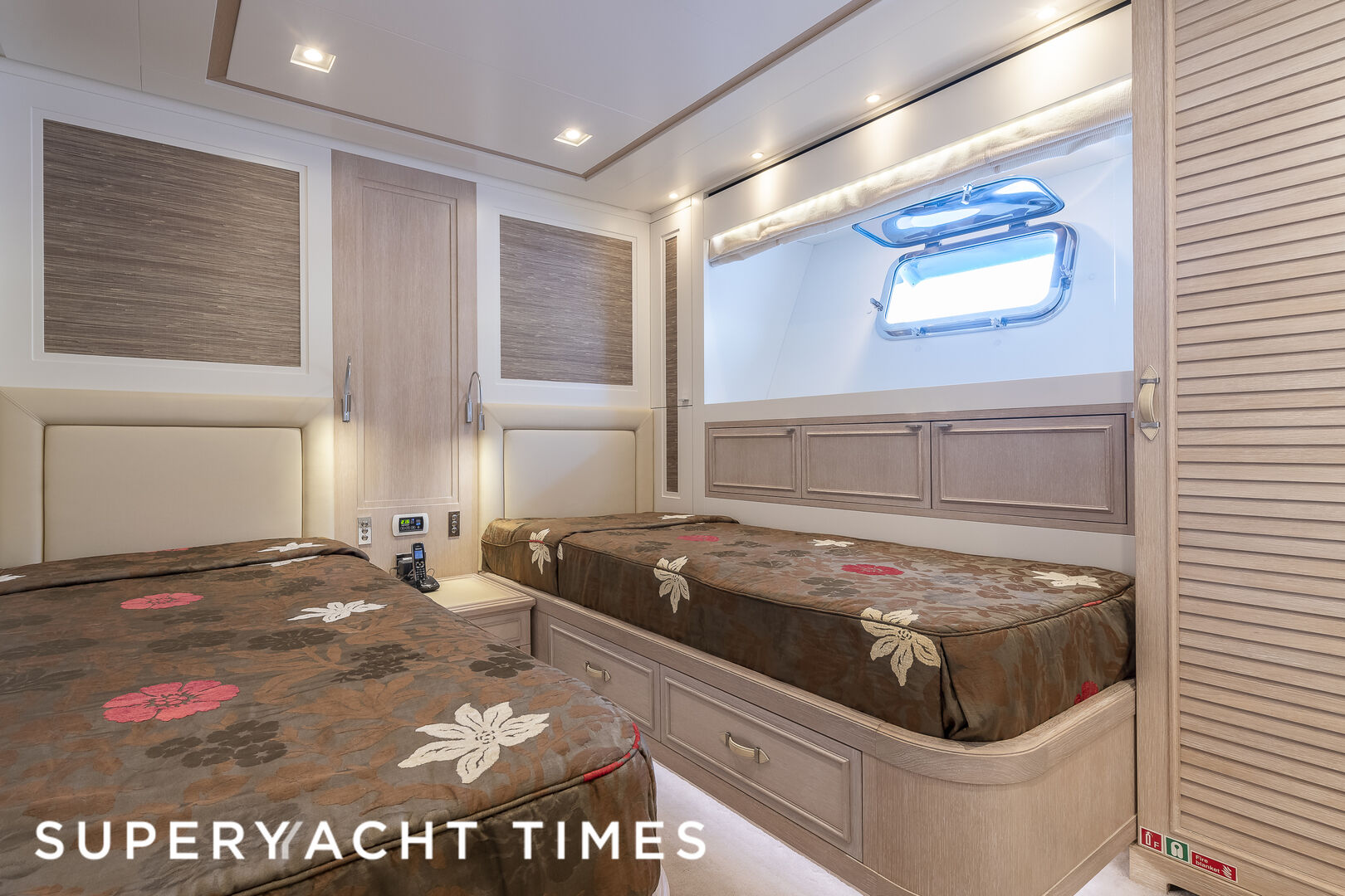 Christina yacht stateroom