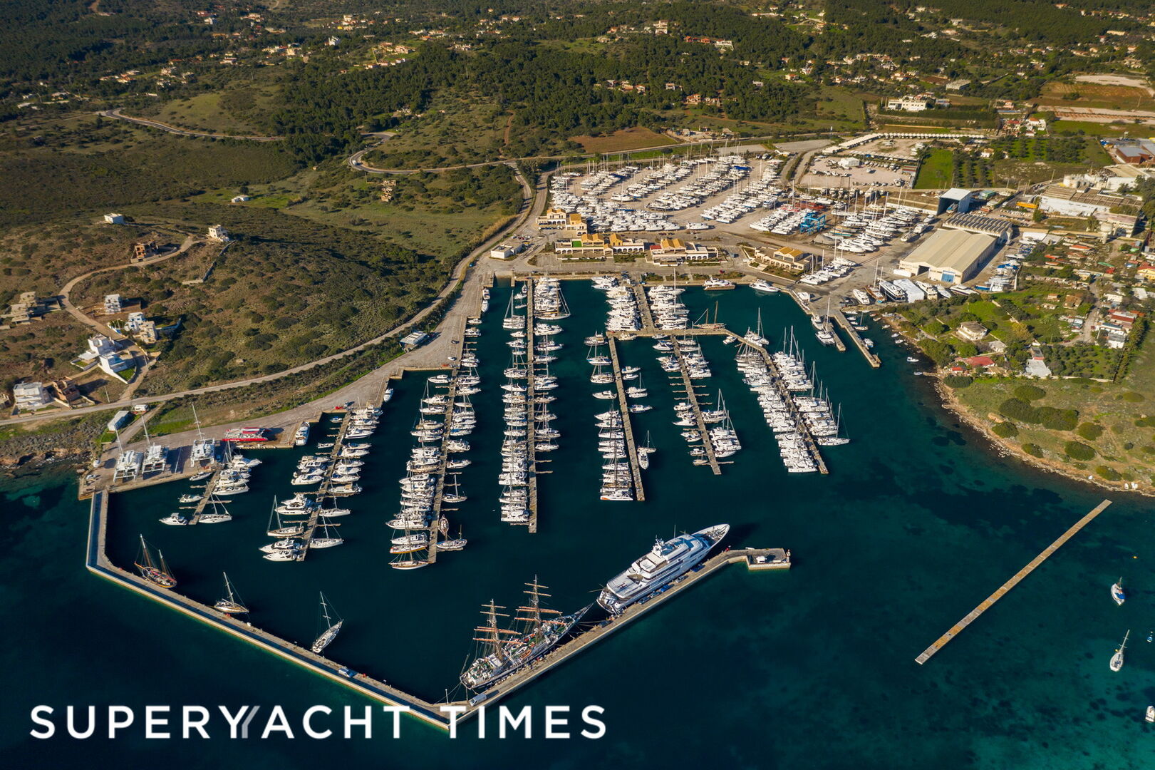 Olympic Marina, Sounio, Greece