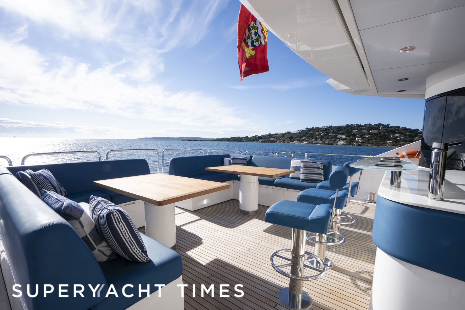 Renewal 2 yacht aft deck