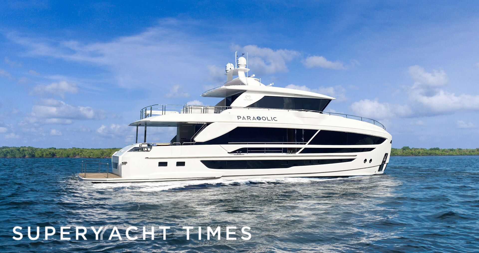 Horizon Yachts delivers 26m FD80 Parabolic – A motor yacht with a genesis  in Bitcoin
