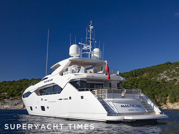 Nautilass yacht anchored 