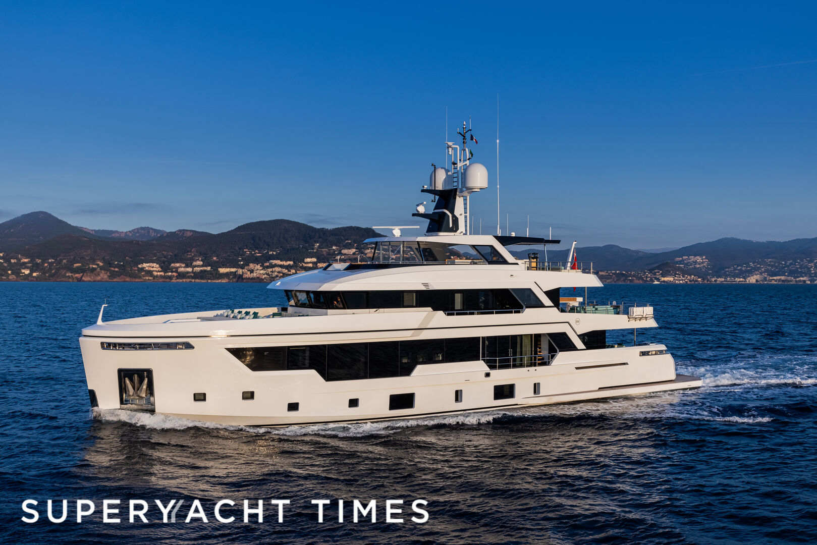 Award-winning 39m Rosetti motor yacht Emocean for sale for the first time