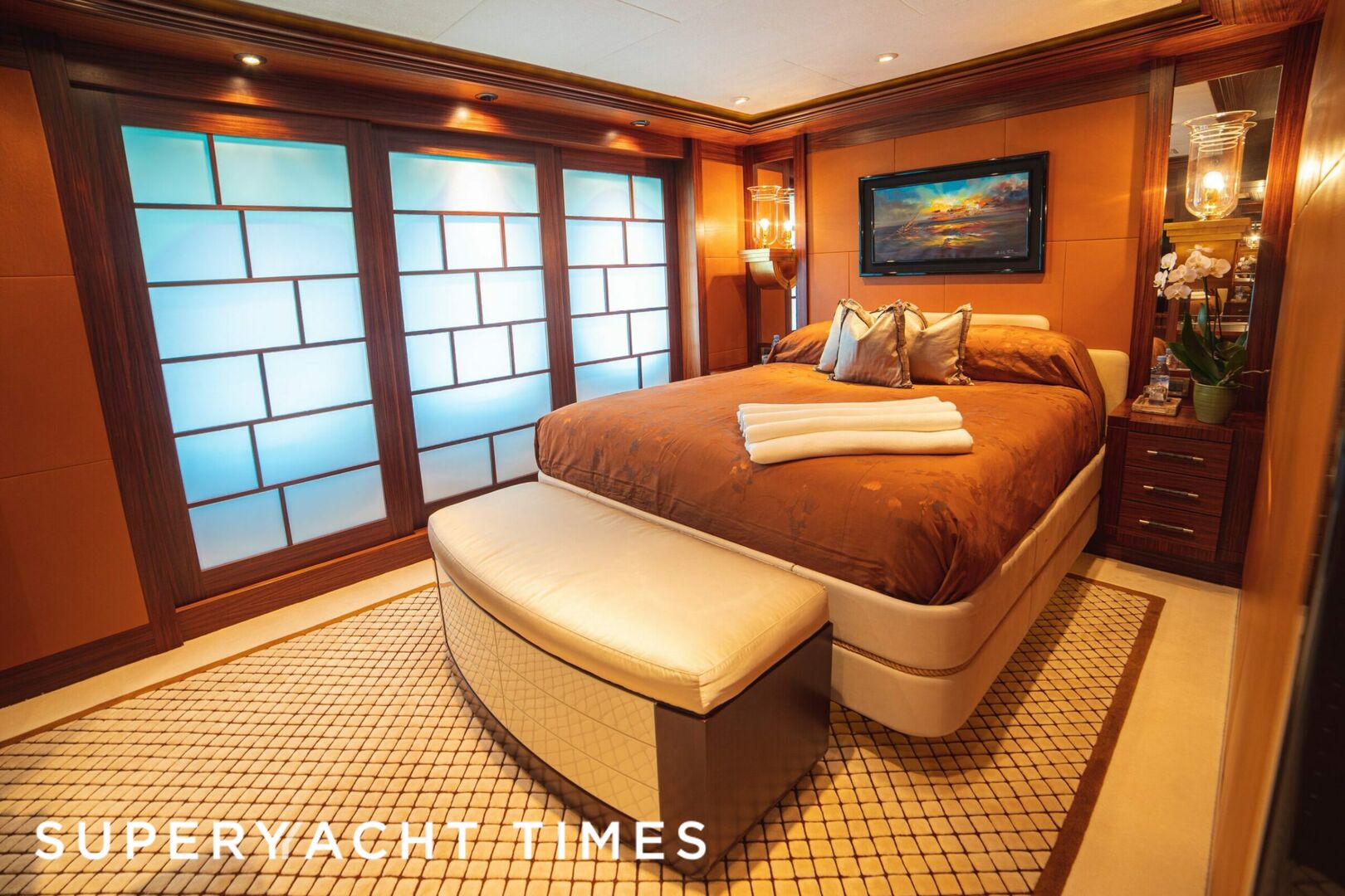 Trident yacht stateroom
