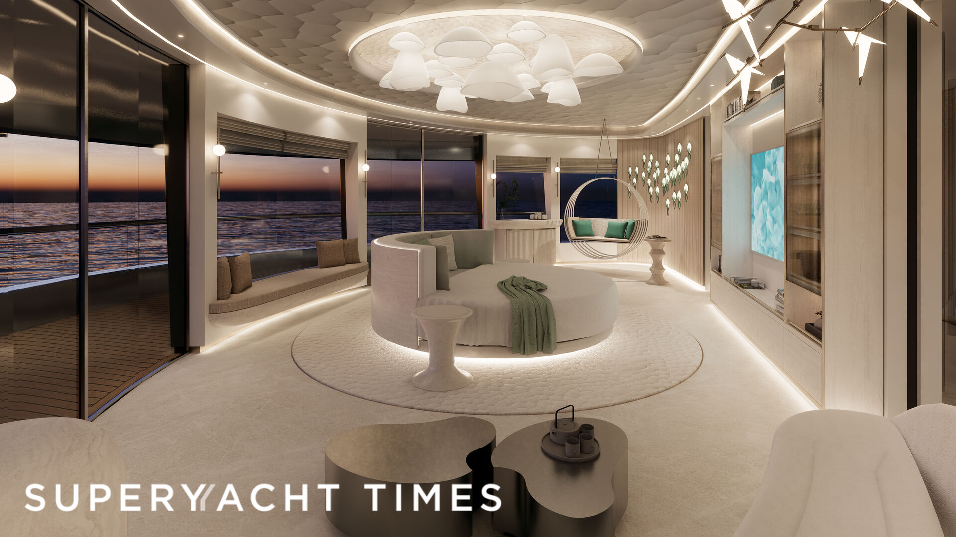 Alice yacht interior design
