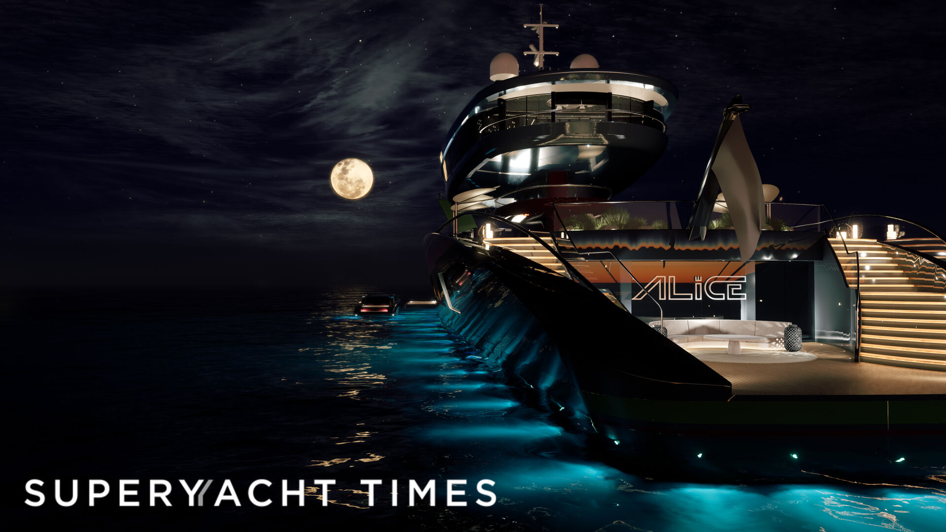 Alice yacht exterior design