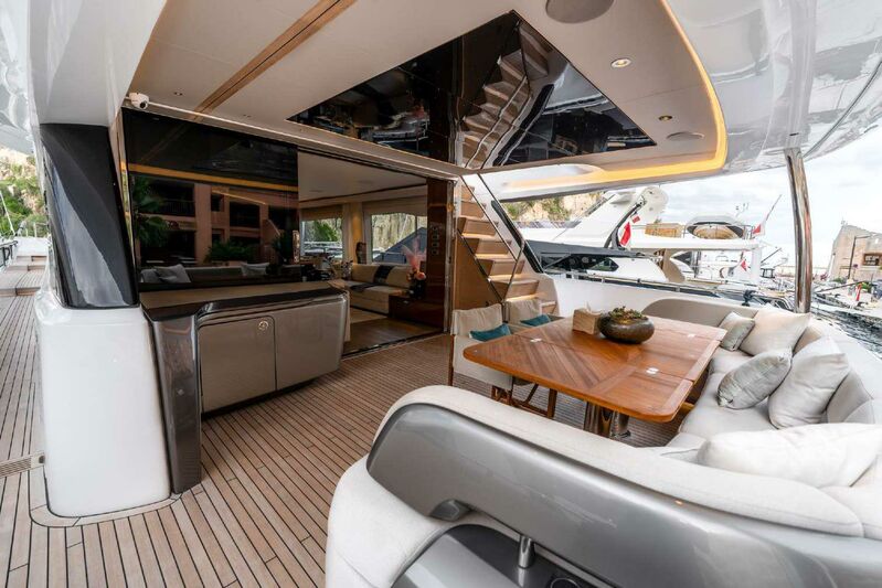 Ritz yacht aft deck