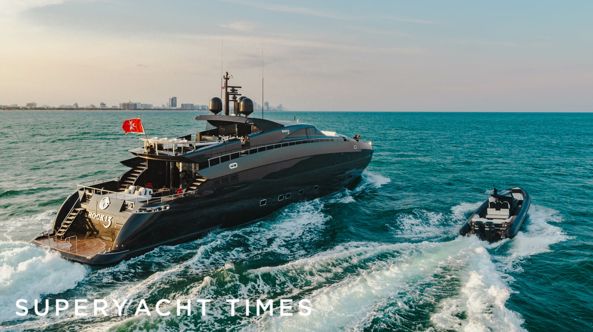 Rock 13 yacht cruising