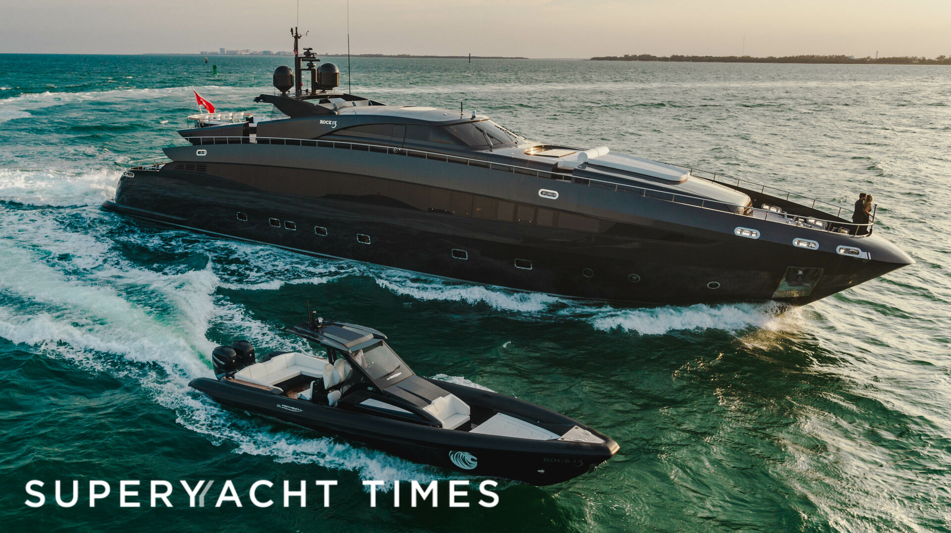 Rock 13 yacht cruising