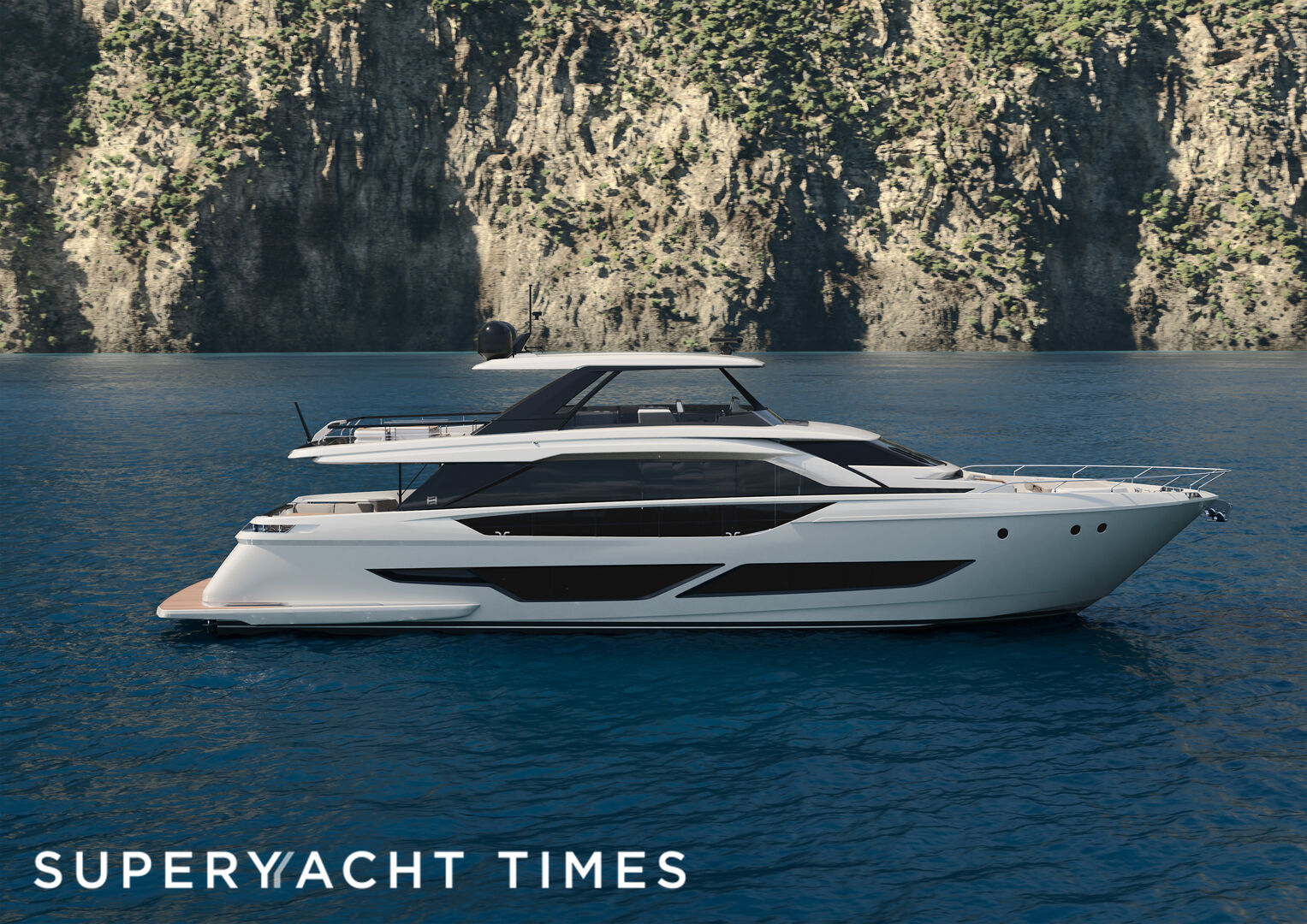 Ferretti Yachts unveils new 26m Ferretti 860 series