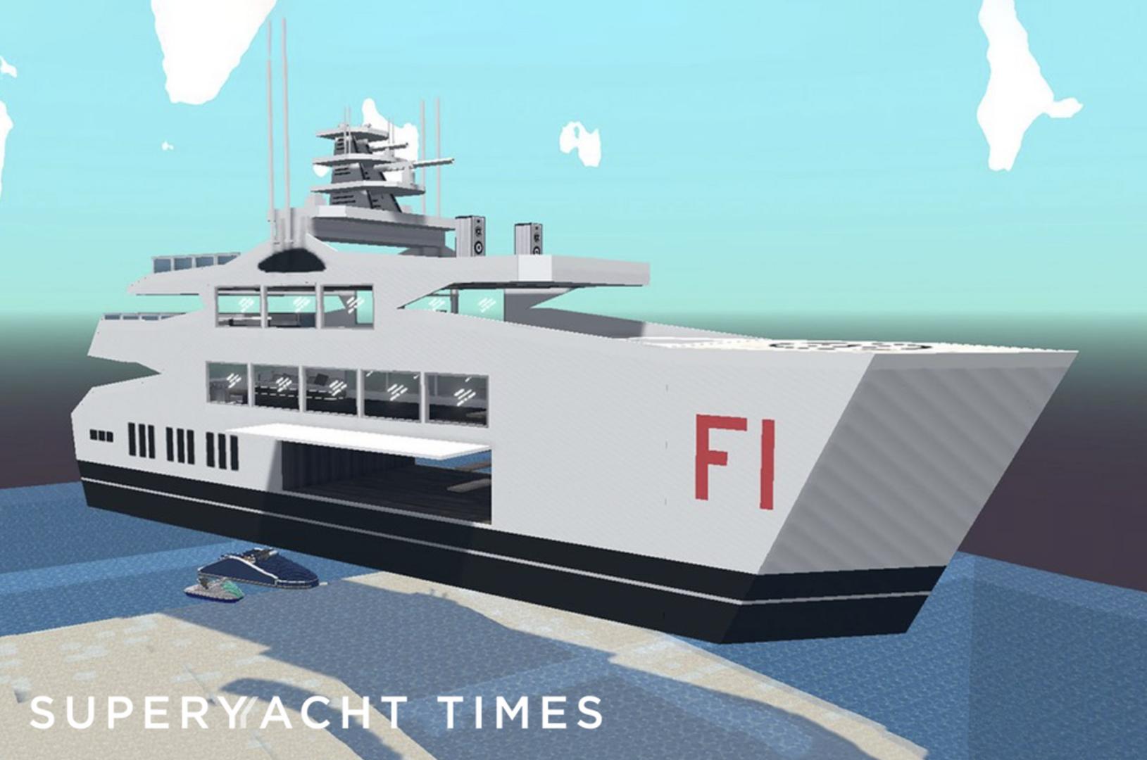 Not all yachts are physical: Virtual superyacht sold for $650k