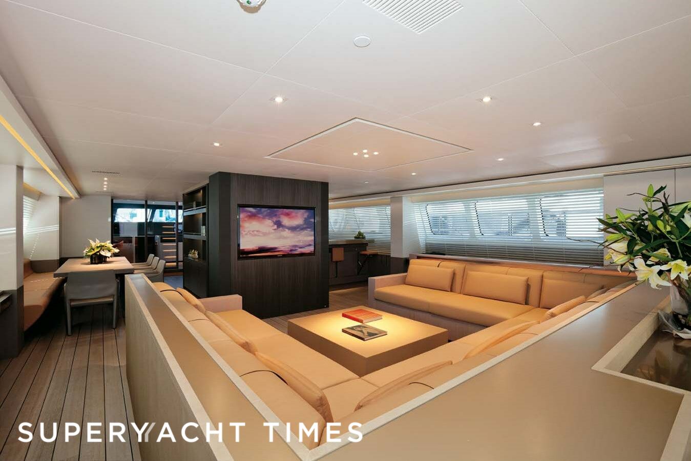 Perini Navi’s 50m sailing yacht Enterprise for sale