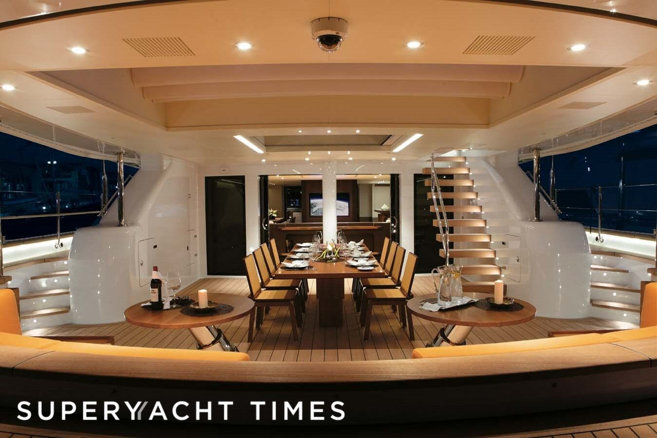 Perini Navi’s 50m sailing yacht Enterprise for sale