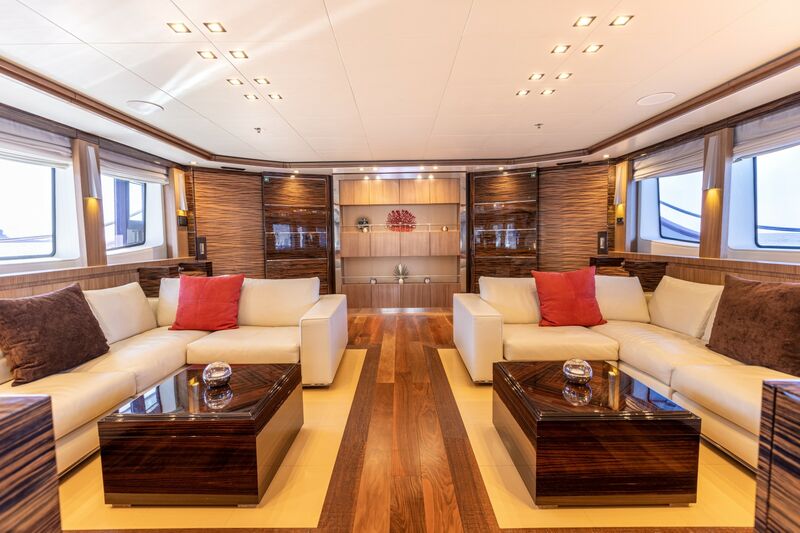 Panakeia yacht saloon