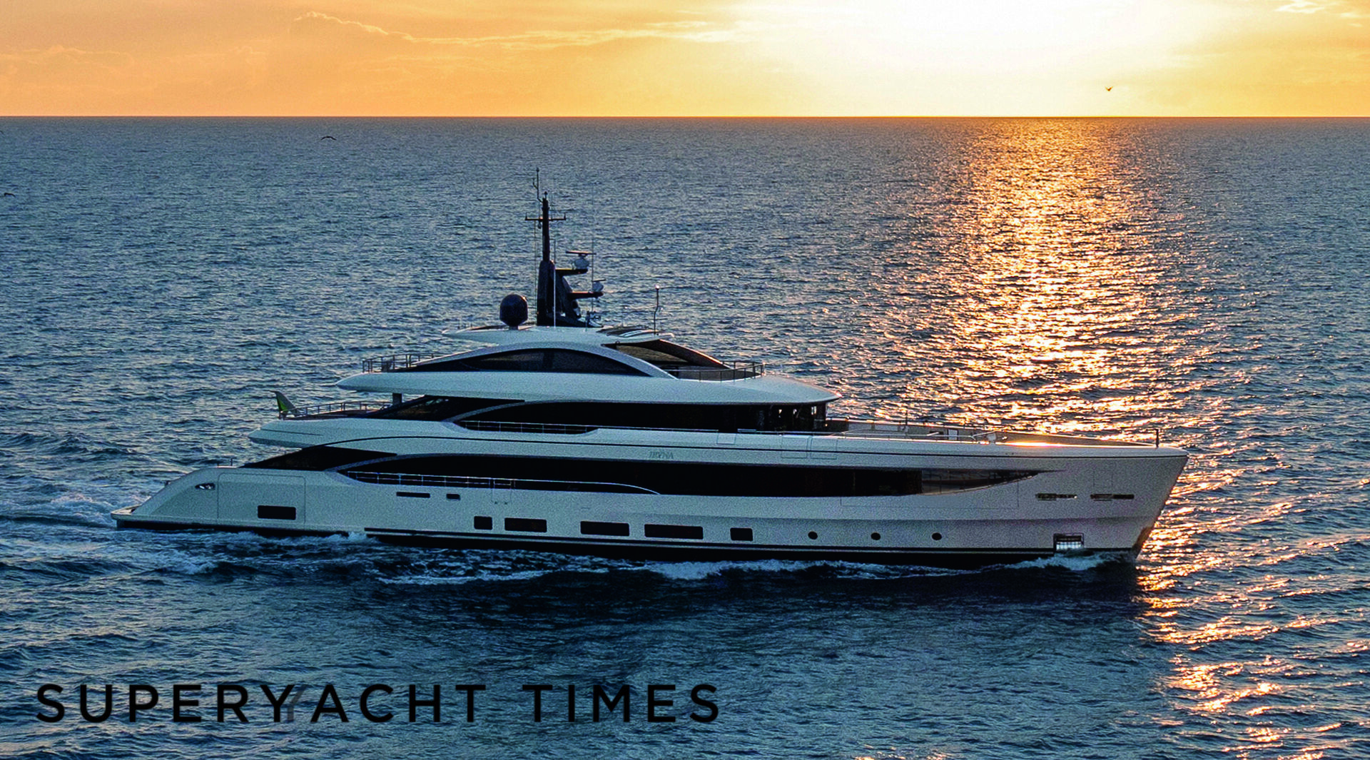 Iryna yacht cruising 