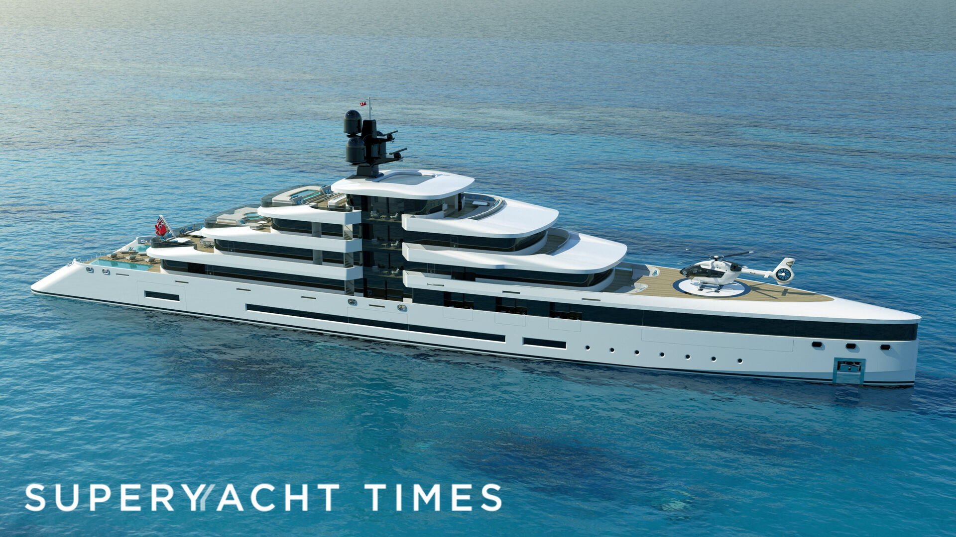 Malena 110m yacht concept from Rodriguez Design