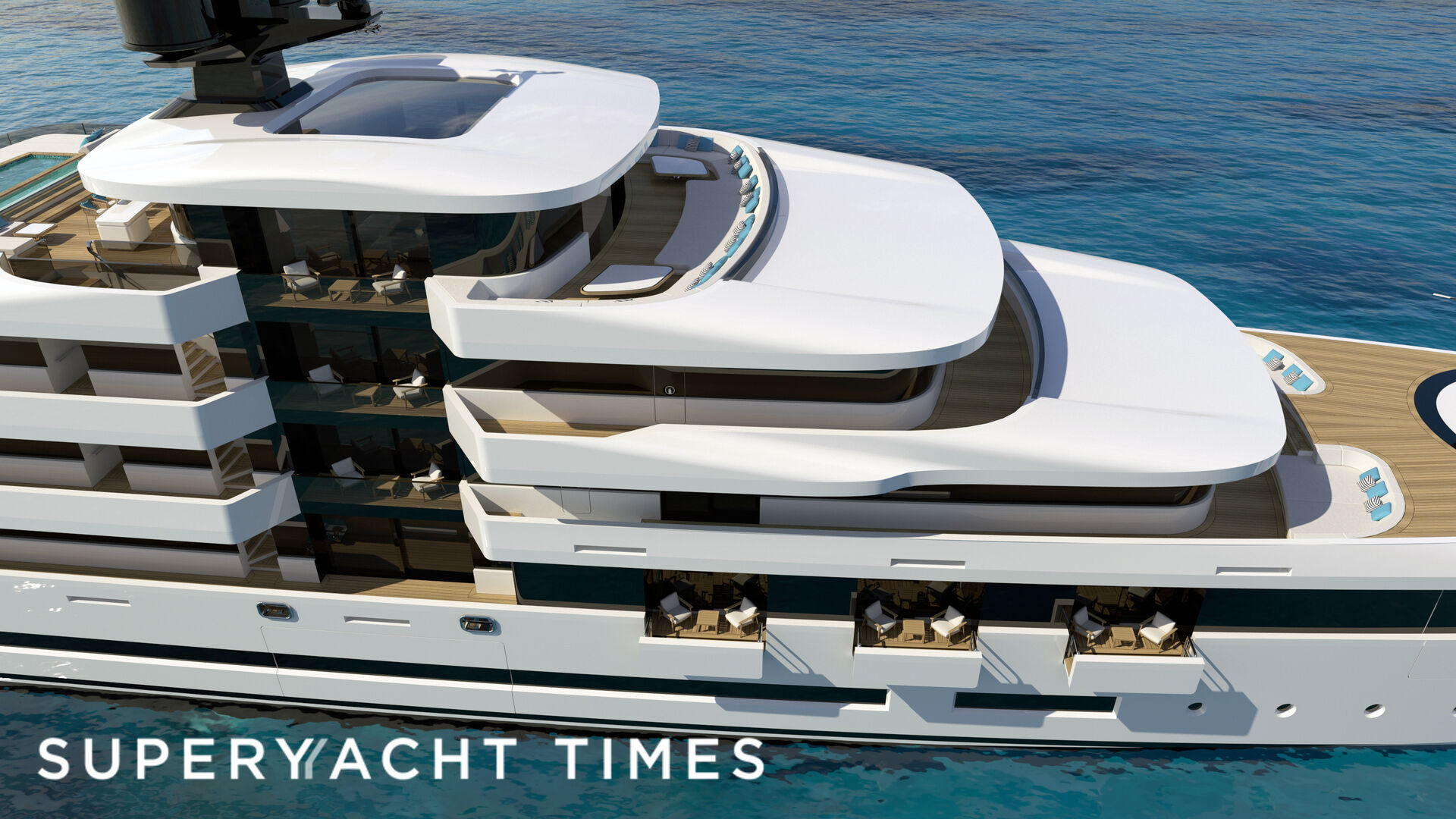 Malena 110m yacht concept from Rodriguez Design