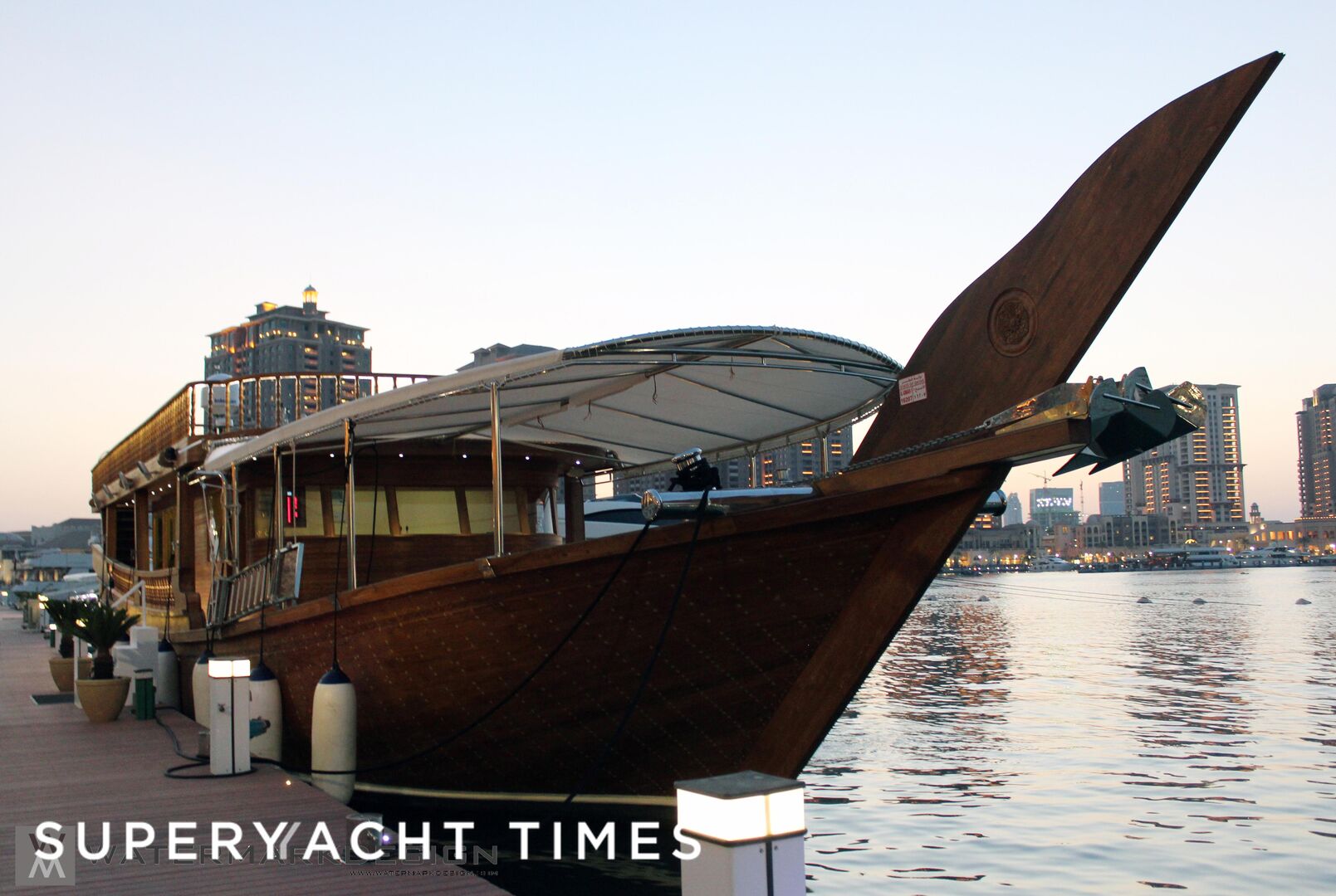 The classical charms of the wooden dhow-inspired superyacht fleet