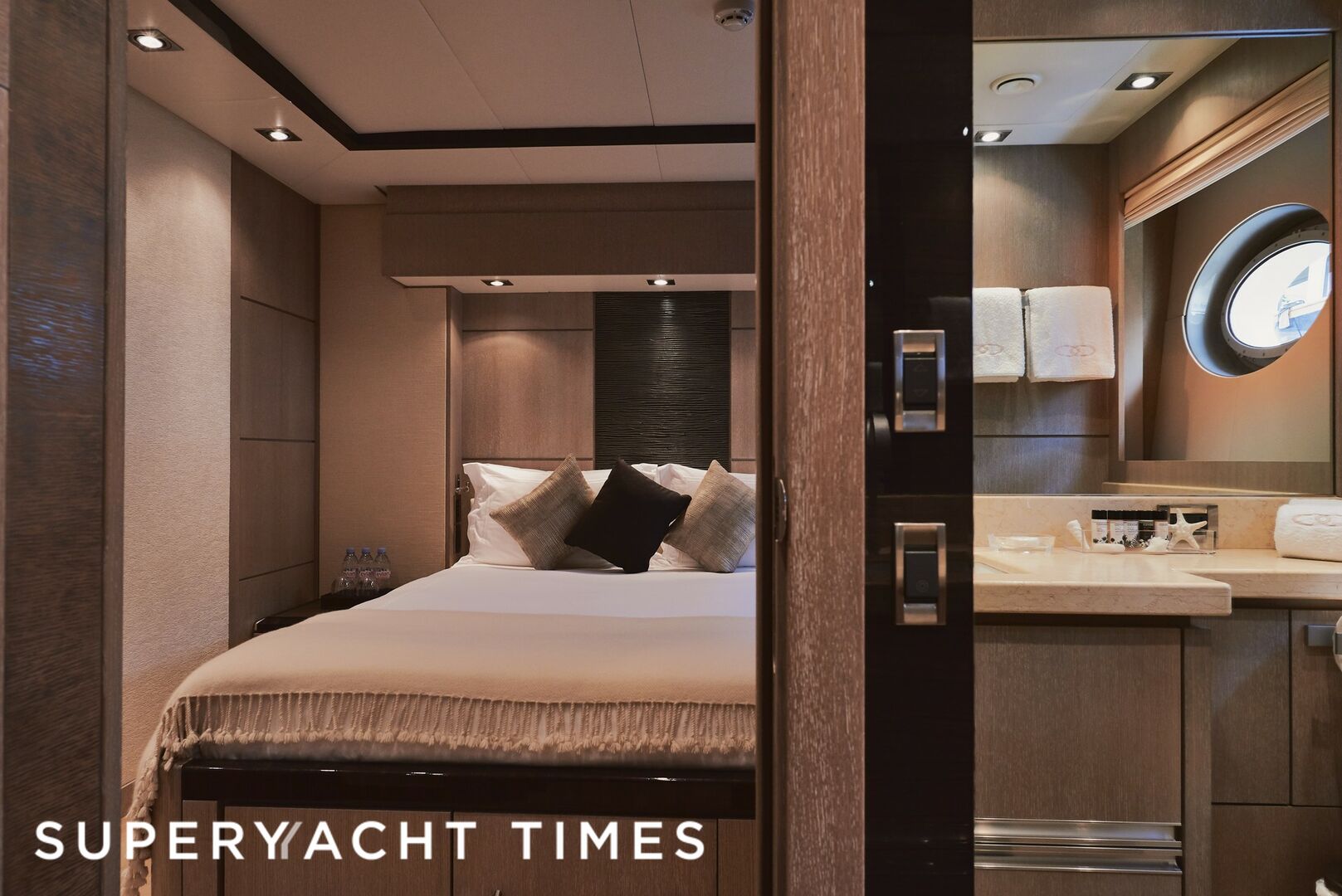 Plus Too yacht stateroom