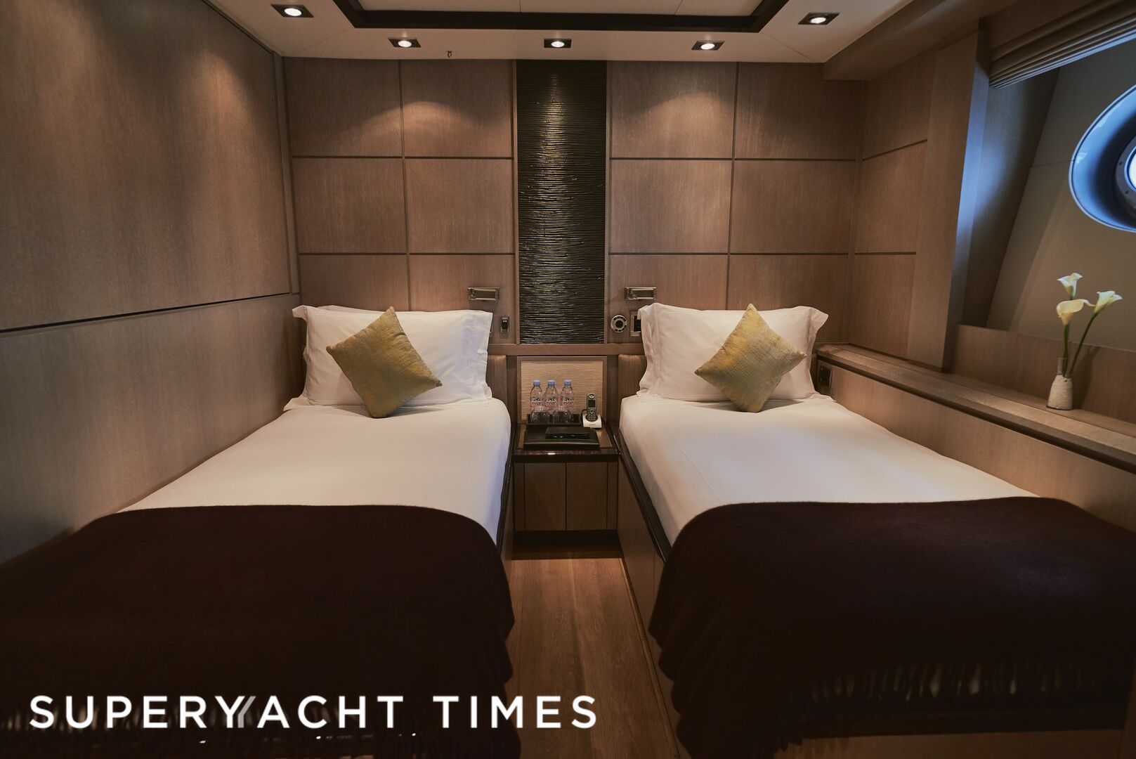 Plus Too yacht stateroom