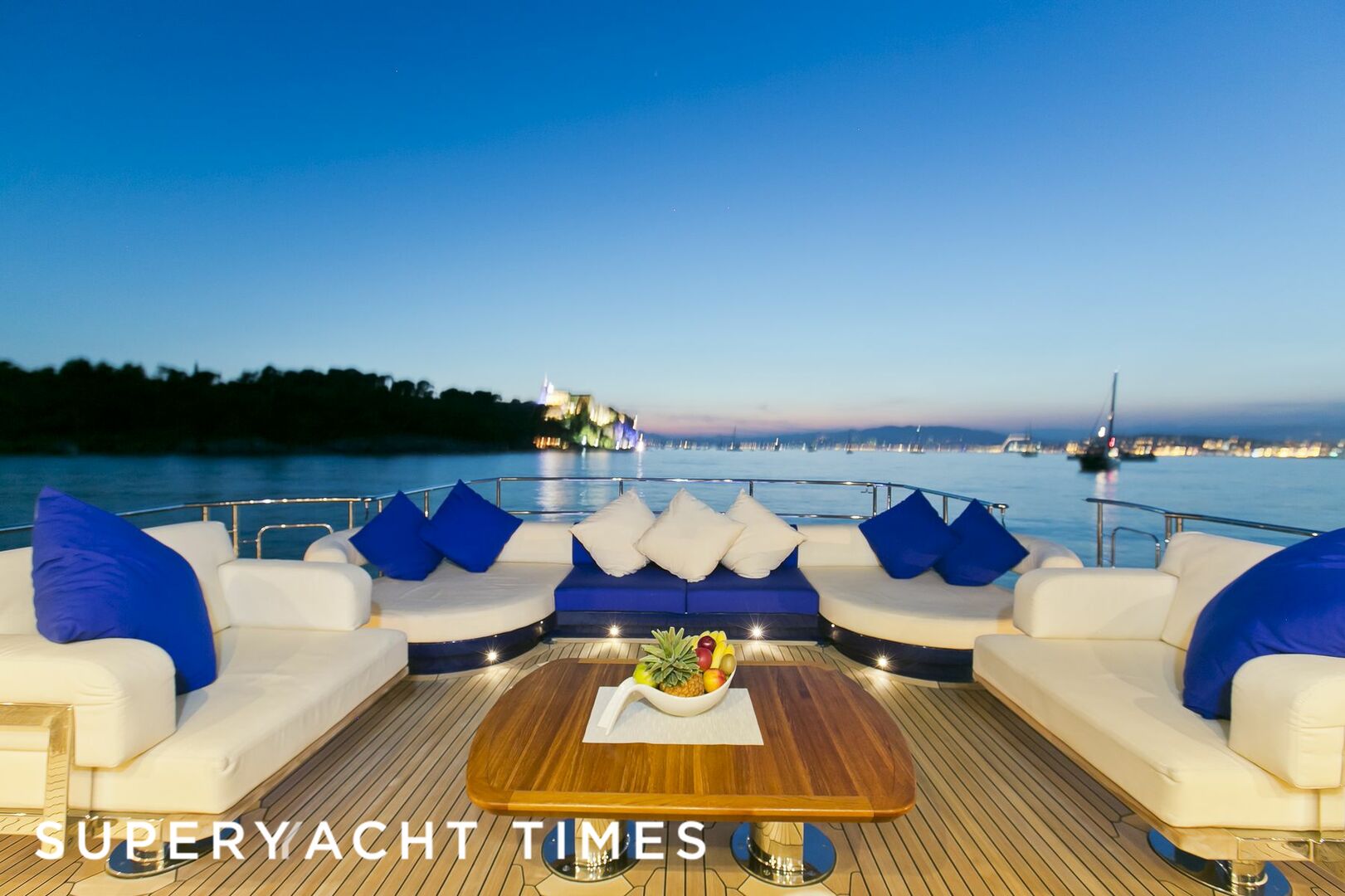 Plus Too yacht deck