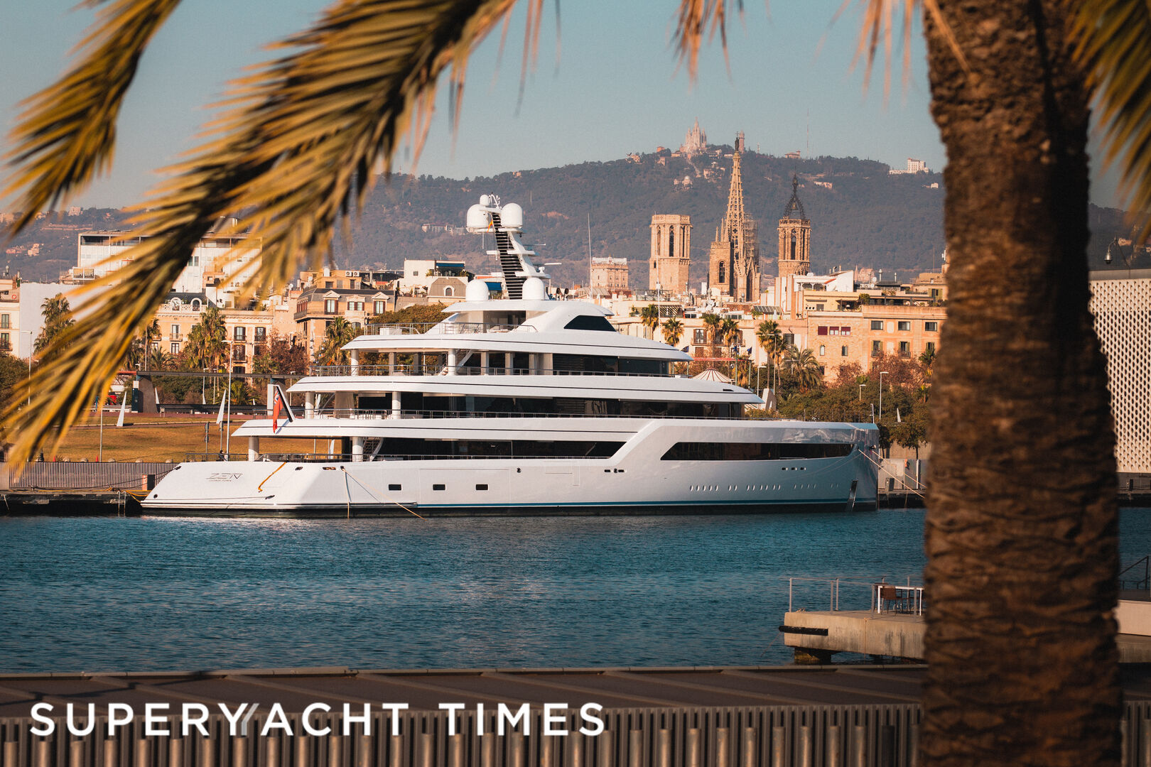 Zen yacht in Barcelona