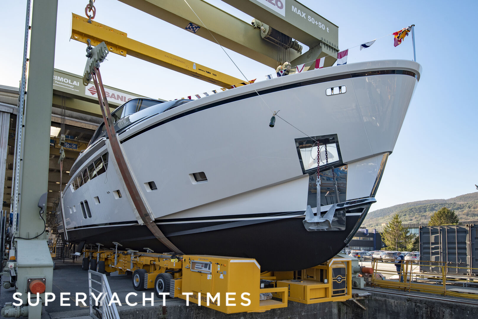 The 27m Sanlorenzo SX88 yacht Dellagrazia has been launched and