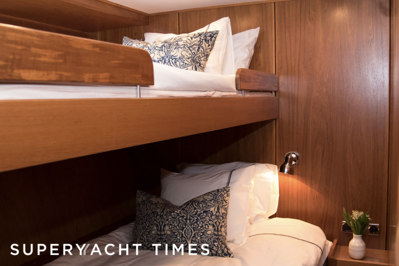Stella Nova yacht stateroom 