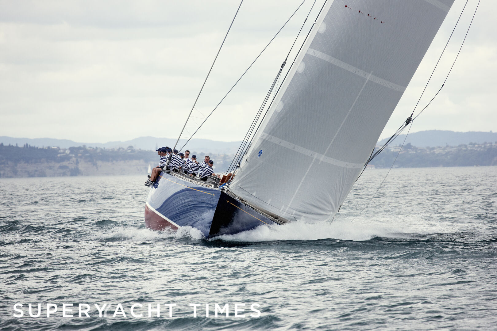J Class Endeavour under sail