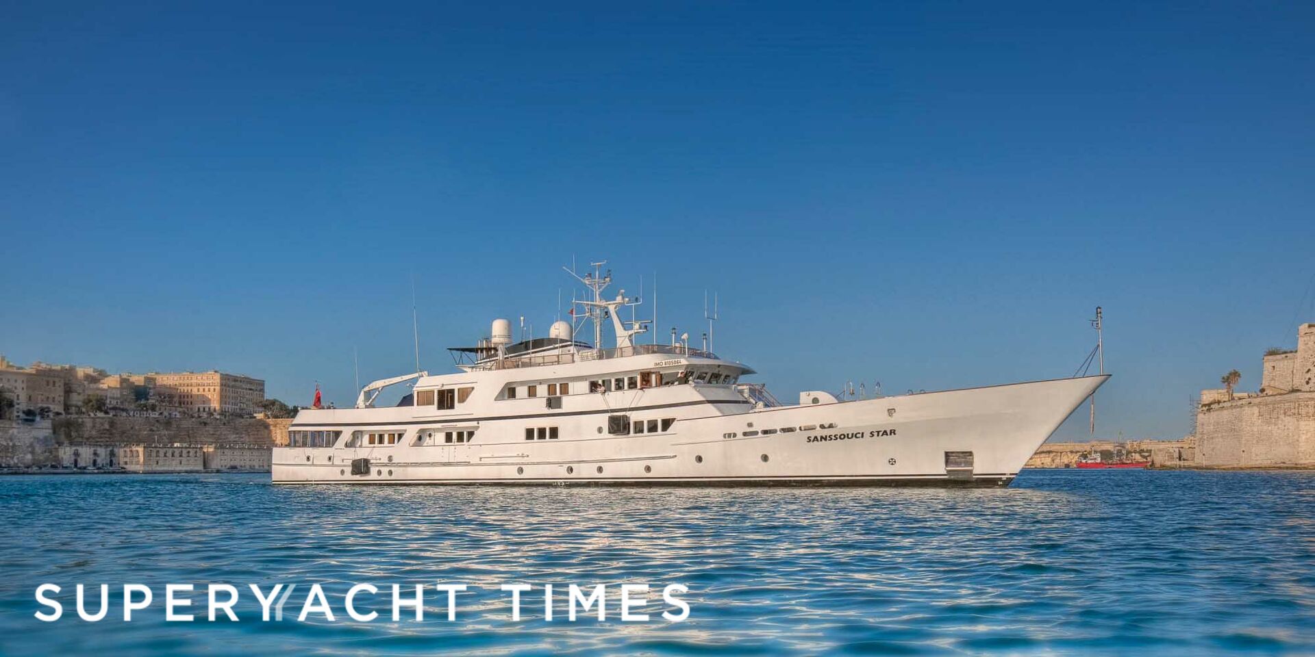 Sanssouci Star anchored 