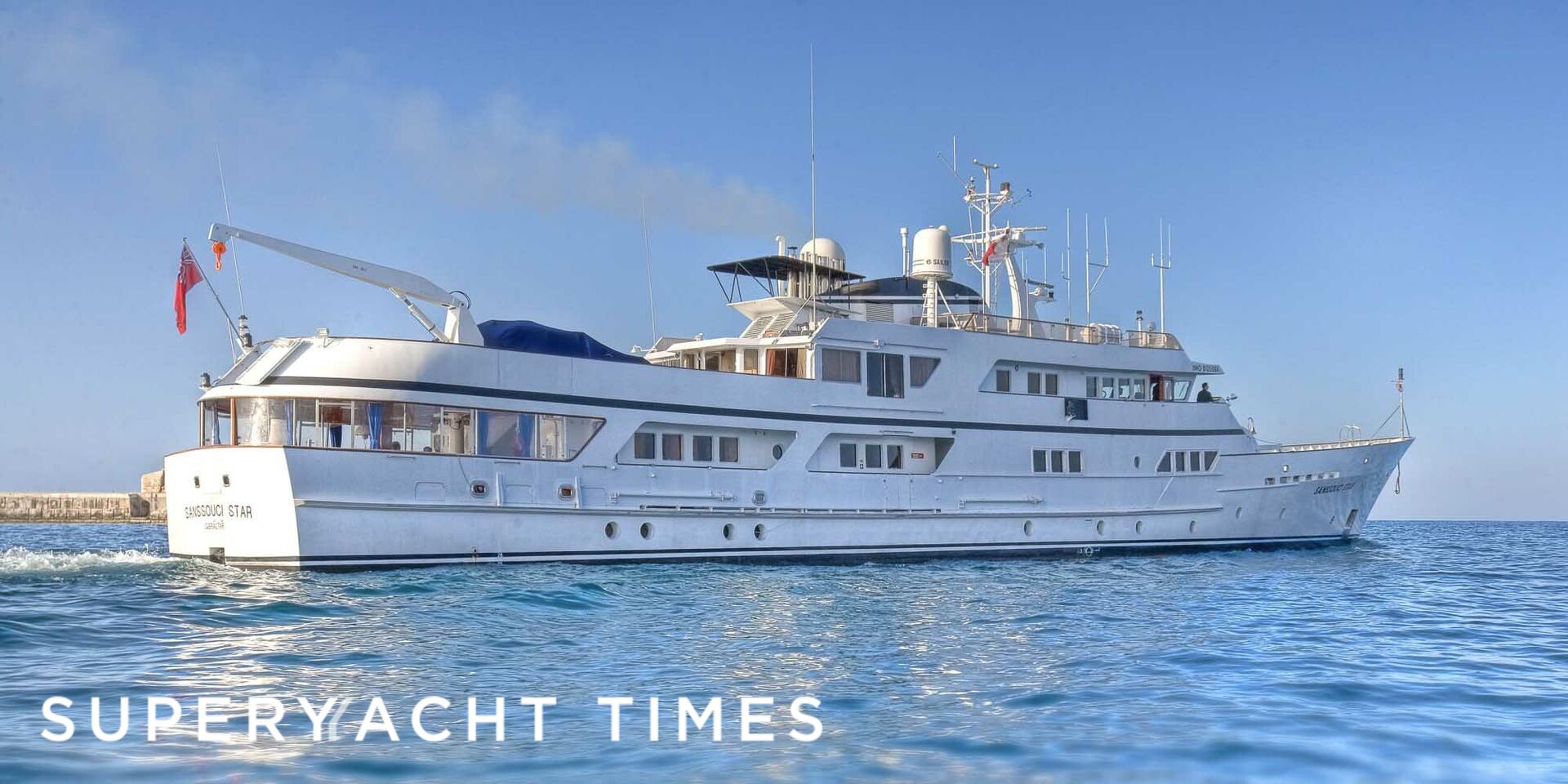 Sanssouci Star anchored 