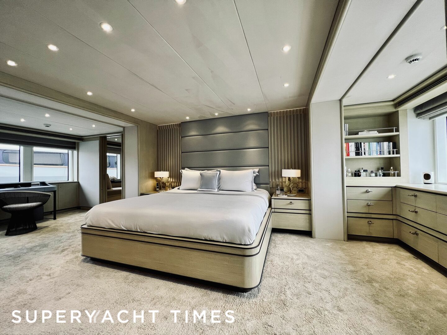 Lady Charlotte yacht stateroom