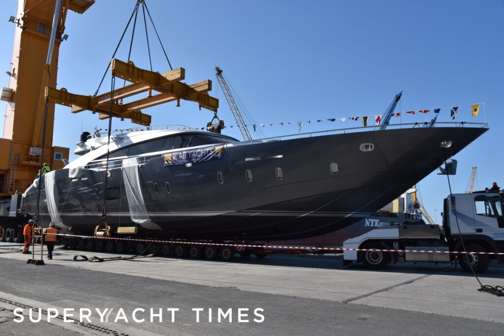 AB 100/01 launch in Viareggio