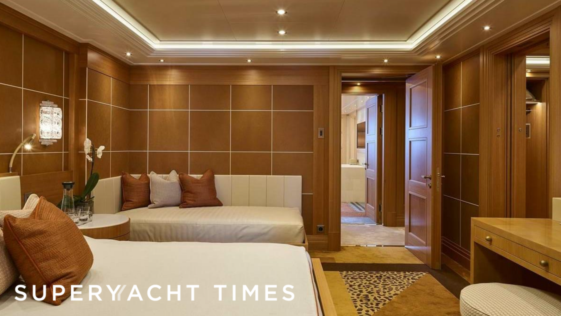 Aurora yacht stateroom 