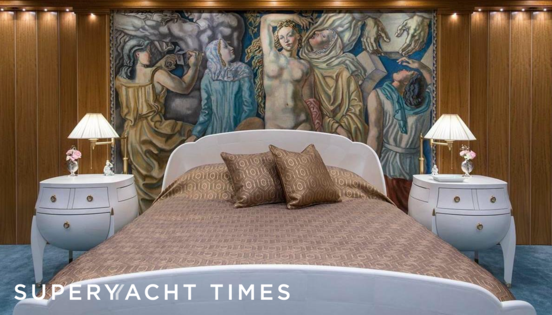 Aurora yacht stateroom 