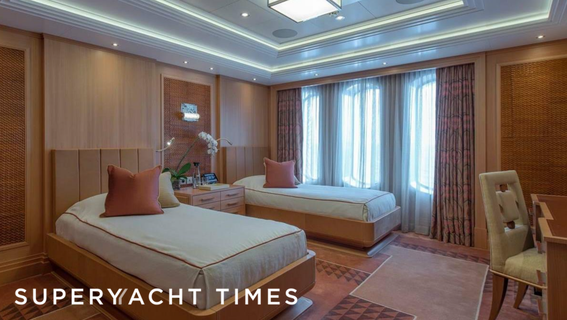 Aurora yacht stateroom 