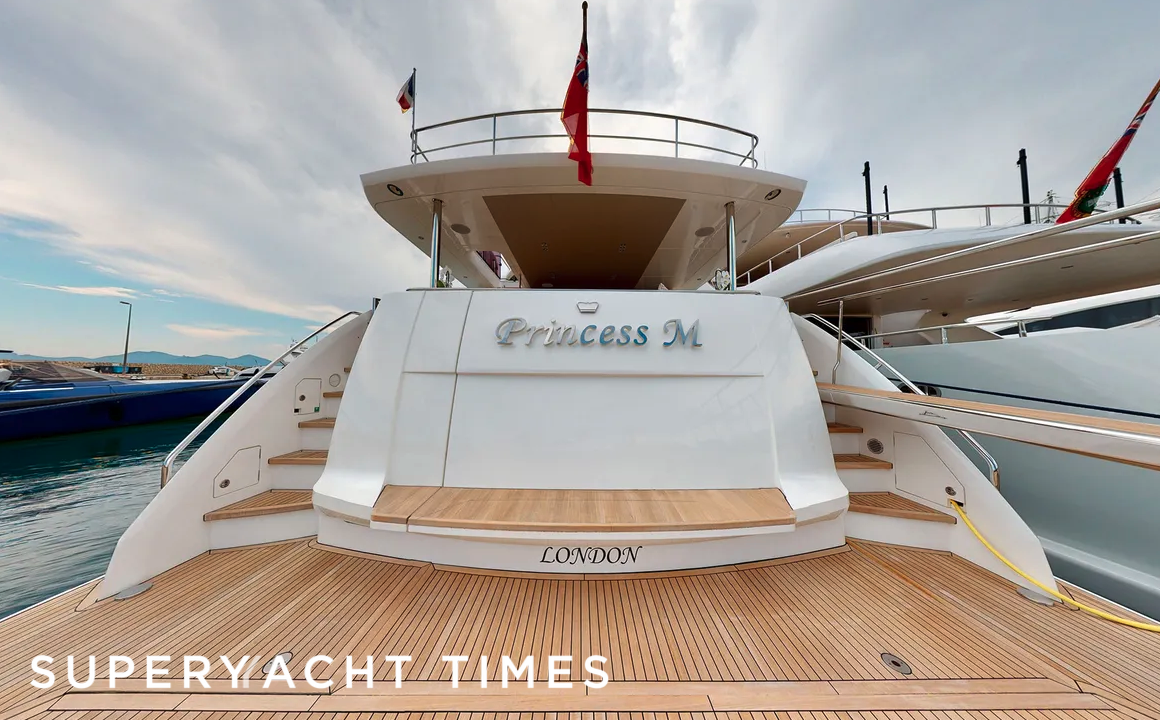 Princess’ 30m yacht Princess M for sale